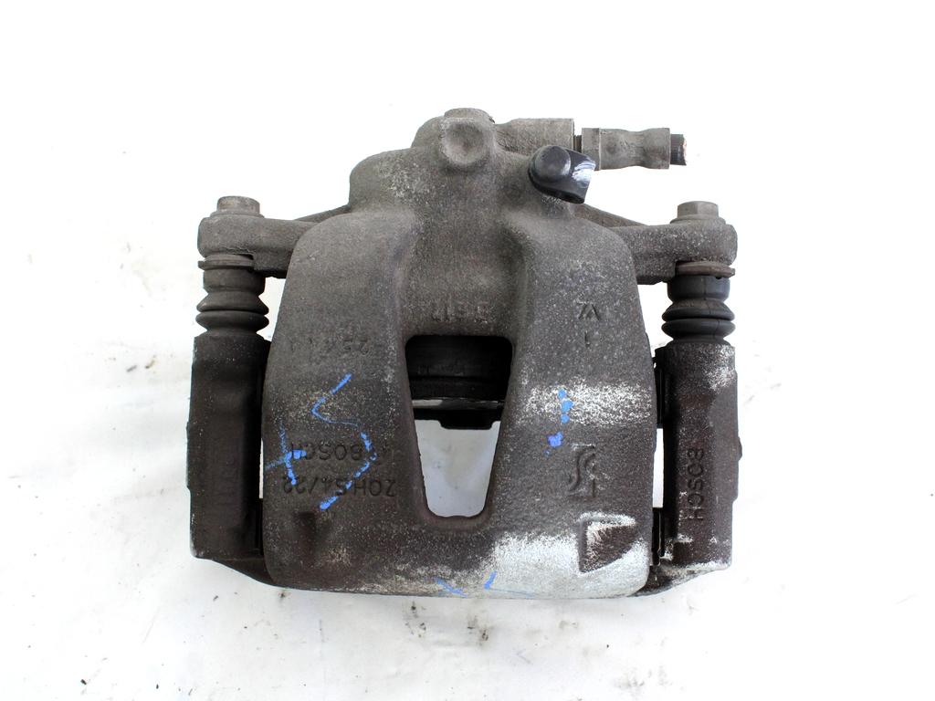 SPREDNJE LEVE ZAVORNE CELJUSTI  OEM N. 93191695 ORIGINAL REZERVNI DEL OPEL CORSA D R S07 (02/2011 - 2014) BENZINA/GPL LETNIK 2011