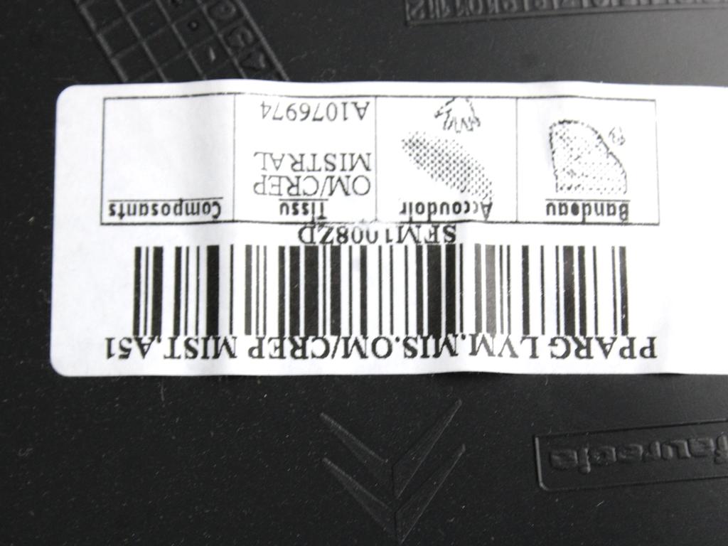 VRATNI PANEL OEM N. PNPSTCTC3MK2BR5P ORIGINAL REZERVNI DEL CITROEN C3 MK2 SC (2009 - 2016) BENZINA LETNIK 2016