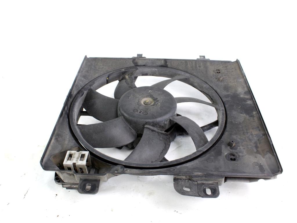 VENTILATOR HLADILNIKA OEM N. 9812028580 ORIGINAL REZERVNI DEL CITROEN C3 MK2 SC (2009 - 2016) BENZINA LETNIK 2016