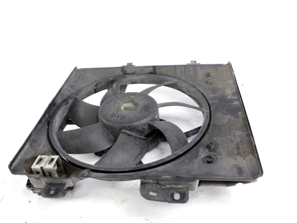 VENTILATOR HLADILNIKA OEM N. 9812028580 ORIGINAL REZERVNI DEL CITROEN C3 MK2 SC (2009 - 2016) BENZINA LETNIK 2016