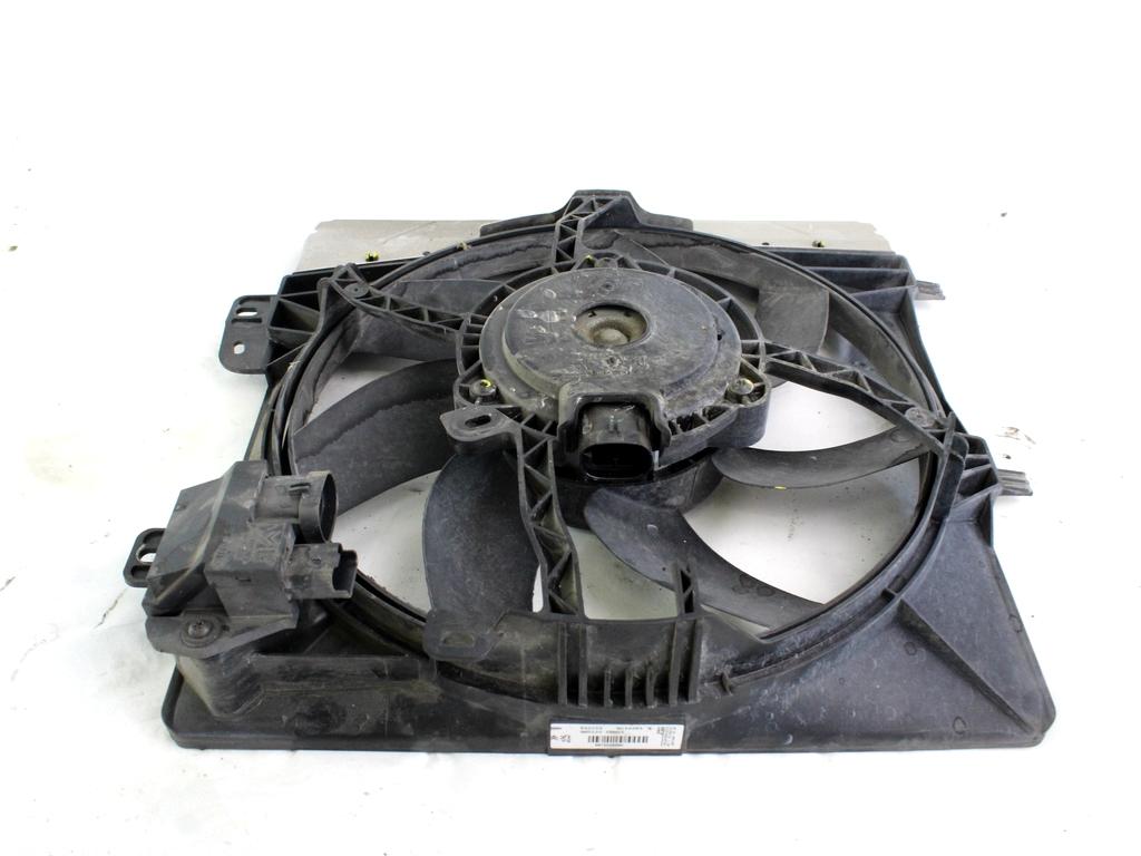 VENTILATOR HLADILNIKA OEM N. 9812028580 ORIGINAL REZERVNI DEL CITROEN C3 MK2 SC (2009 - 2016) BENZINA LETNIK 2016