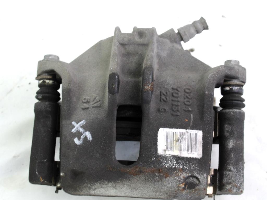 SPREDNJE LEVE ZAVORNE CELJUSTI  OEM N. 9805497680 ORIGINAL REZERVNI DEL CITROEN C3 MK2 SC (2009 - 2016) BENZINA LETNIK 2016