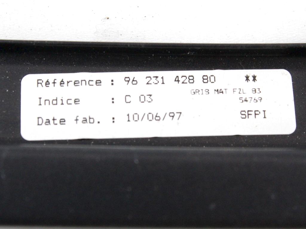 ZUNANJI PROFILI IN LETVE OEM N. 8120000000000 ORIGINAL REZERVNI DEL CITROEN XSARA (1997 - 2000)BENZINA LETNIK 2000