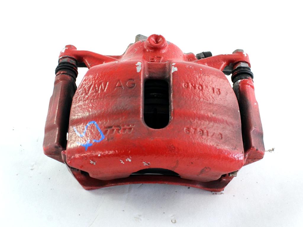 SPREDNJE LEVE ZAVORNE CELJUSTI  OEM N. 8V0615123D ORIGINAL REZERVNI DEL SEAT LEON 5F1 MK3 (2012- 2020)BENZINA LETNIK 2016