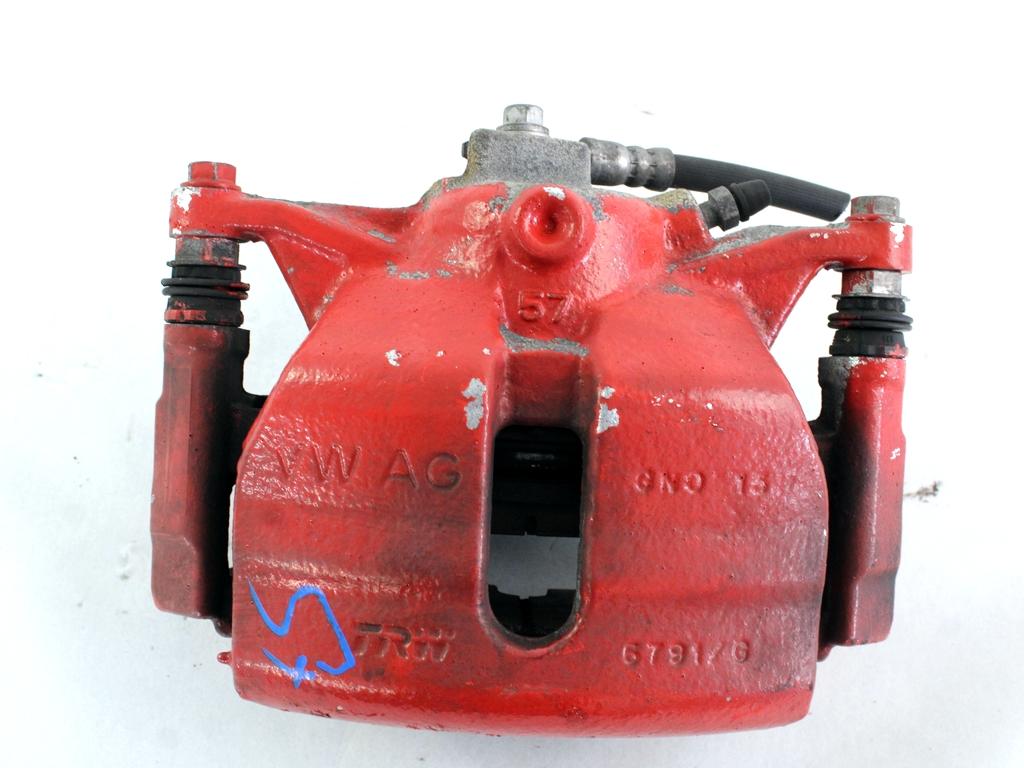 SPREDNJE LEVE ZAVORNE CELJUSTI  OEM N. 8V0615123D ORIGINAL REZERVNI DEL SEAT LEON 5F1 MK3 (2012- 2020)BENZINA LETNIK 2016