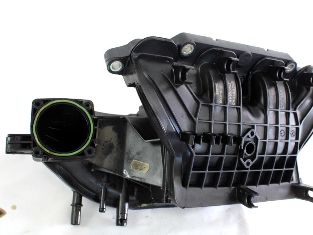 SESALNI KOLEKTOR OEM N. 03C129711AD ORIGINAL REZERVNI DEL AUDI A3 MK2R 8P 8PA 8P1 8P7 (2008 - 2012)BENZINA LETNIK 2009