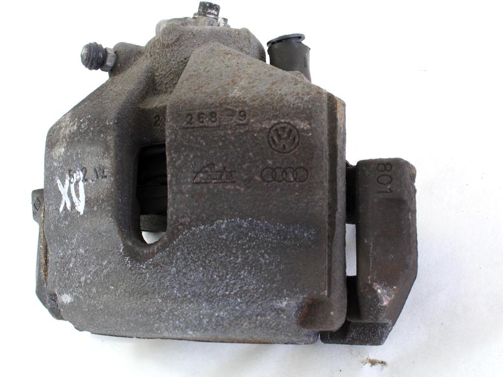 SPREDNJE DESNE ZAVORNE CELJUSTI  OEM N. 1K0615124E ORIGINAL REZERVNI DEL AUDI A3 MK2R 8P 8PA 8P1 8P7 (2008 - 2012)BENZINA LETNIK 2009