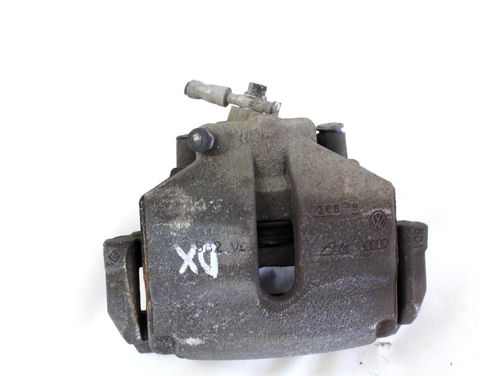 SPREDNJE DESNE ZAVORNE CELJUSTI  OEM N. 1K0615124E ORIGINAL REZERVNI DEL AUDI A3 MK2R 8P 8PA 8P1 8P7 (2008 - 2012)BENZINA LETNIK 2009