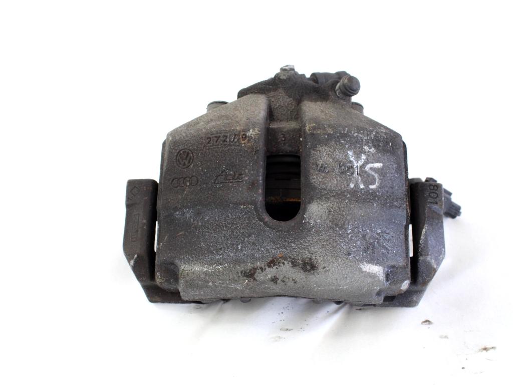 SPREDNJE LEVE ZAVORNE CELJUSTI  OEM N. 1K0615123E ORIGINAL REZERVNI DEL AUDI A3 MK2R 8P 8PA 8P1 8P7 (2008 - 2012)BENZINA LETNIK 2009