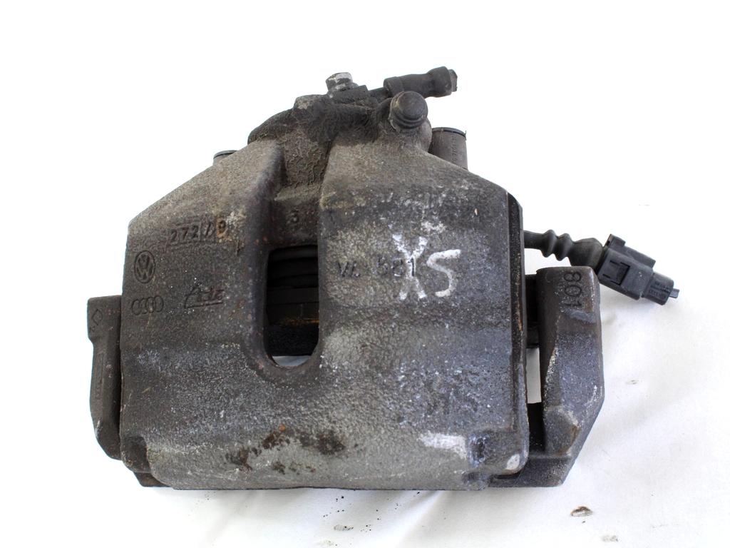 SPREDNJE LEVE ZAVORNE CELJUSTI  OEM N. 1K0615123E ORIGINAL REZERVNI DEL AUDI A3 MK2R 8P 8PA 8P1 8P7 (2008 - 2012)BENZINA LETNIK 2009