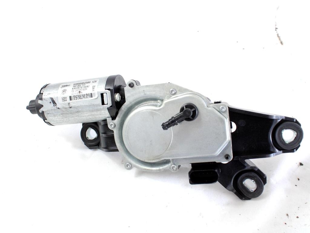 MOTORCEK ZADNJEGA BRISALCA OEM N. 1K8955711 ORIGINAL REZERVNI DEL VOLKSWAGEN SCIROCCO 137 138 MK3 (10/2008 - 06-2014)BENZINA LETNIK 2011