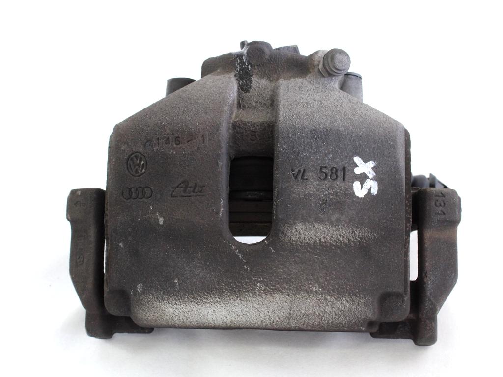 SPREDNJE LEVE ZAVORNE CELJUSTI  OEM N. 1K0615123E ORIGINAL REZERVNI DEL VOLKSWAGEN SCIROCCO 137 138 MK3 (10/2008 - 06-2014)BENZINA LETNIK 2011