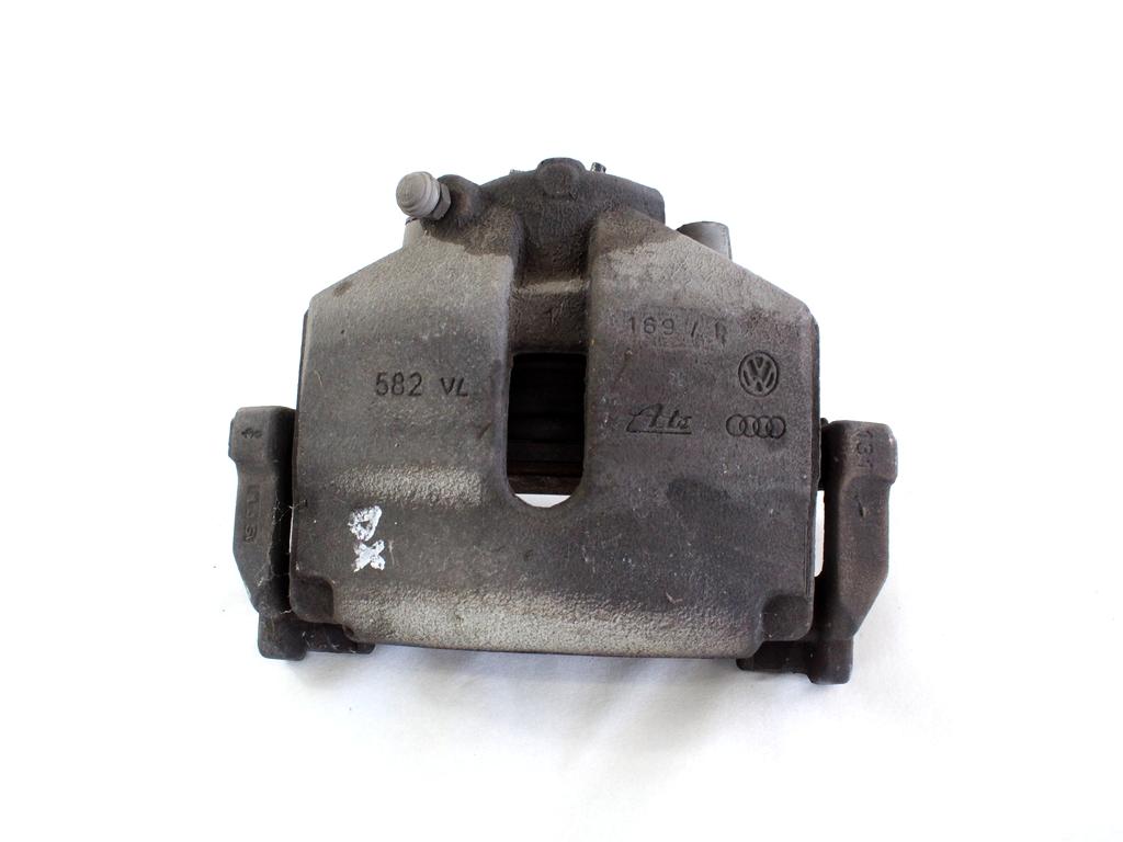 SPREDNJE DESNE ZAVORNE CELJUSTI  OEM N. 1K0615124E ORIGINAL REZERVNI DEL VOLKSWAGEN SCIROCCO 137 138 MK3 (10/2008 - 06-2014)BENZINA LETNIK 2011