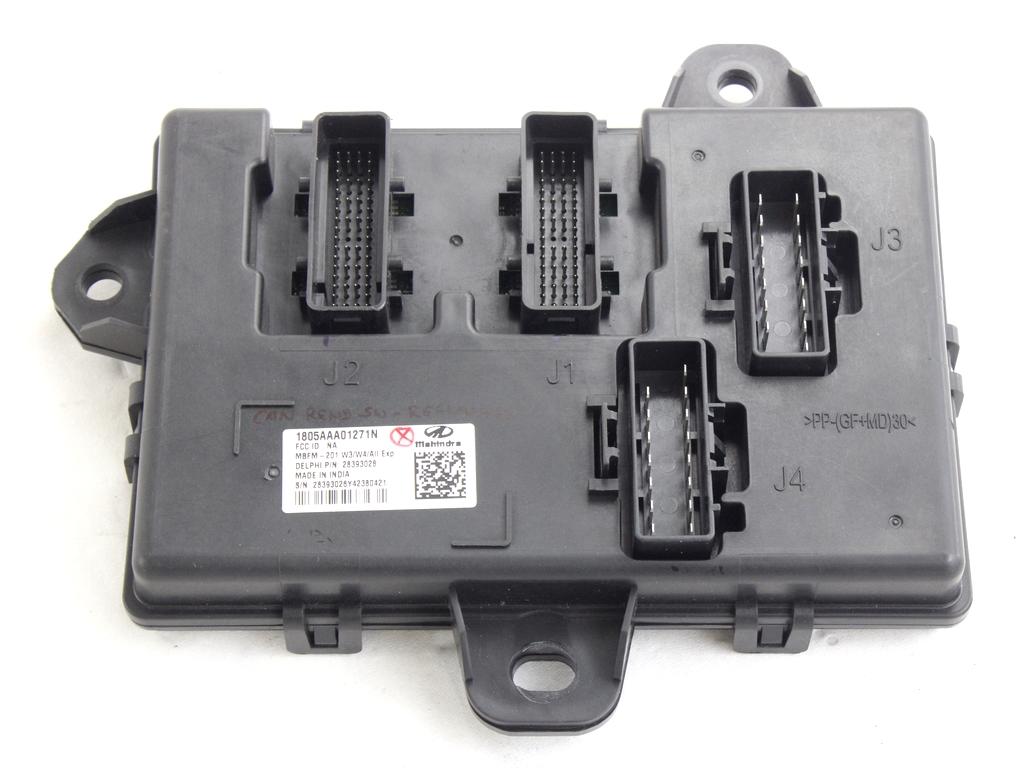 RACUNALNIK MOTORJA/REM OEM N. 1805AAA01271N ORIGINAL REZERVNI DEL MAHINDRA XUV500 (2011 - 2021)DIESEL LETNIK 2015