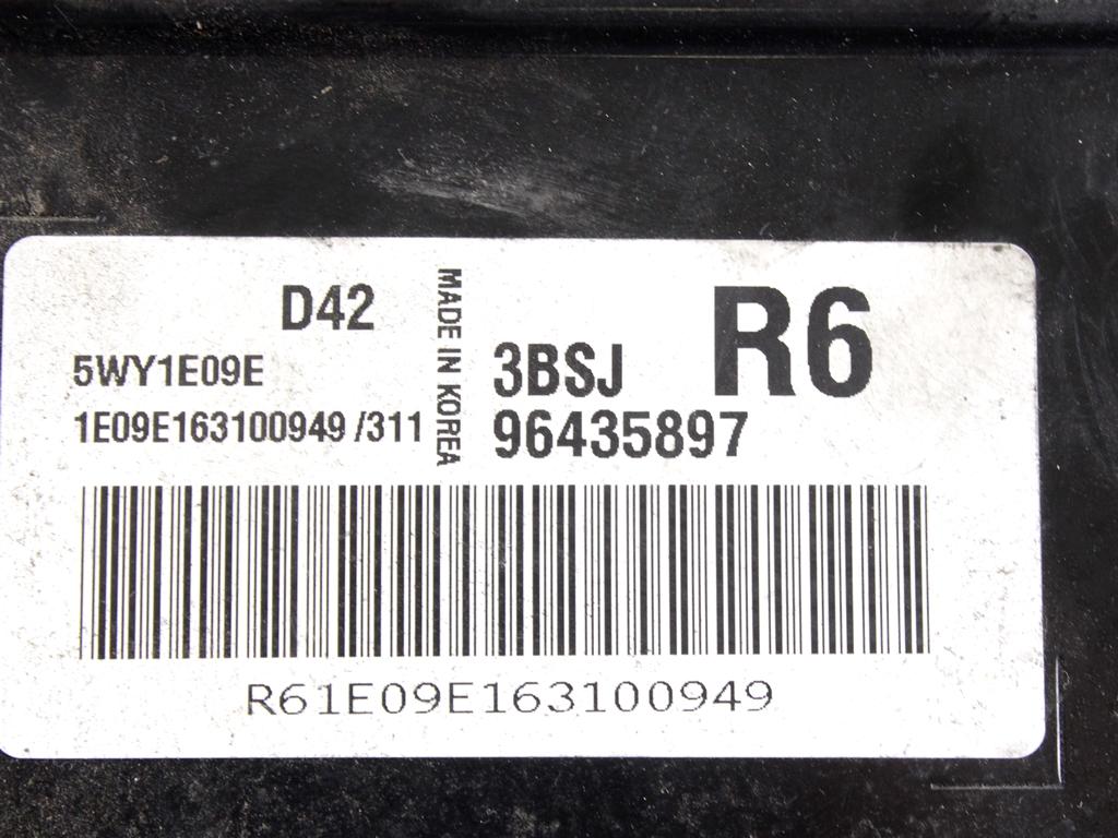 OSNOVNA KRMILNA ENOTA DDE / MODUL ZA VBRIZGAVANJE OEM N. 96435897 ORIGINAL REZERVNI DEL DAEWOO TACUMA REZZO (2000 - 2009)BENZINA LETNIK 2004