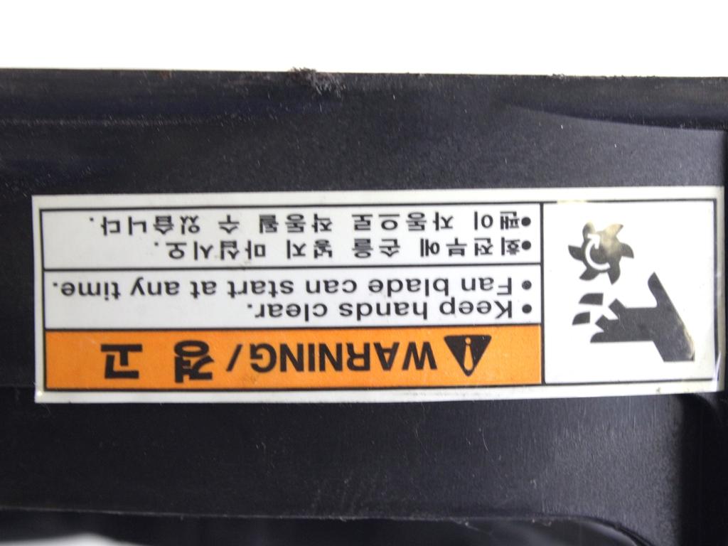 VENTILATOR HLADILNIKA OEM N. 96182264 ORIGINAL REZERVNI DEL DAEWOO LANOS T100 (1997 - 2002)BENZINA LETNIK 2001