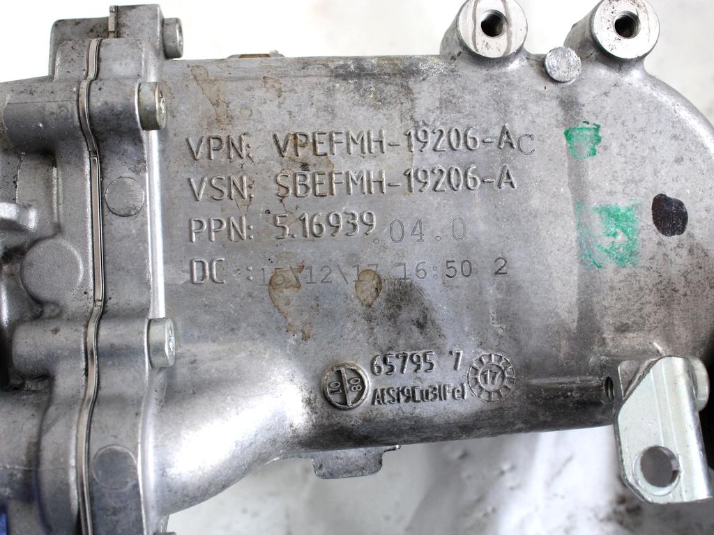 EGR VENTIL/IZMENJALNIK OEM N. EFMH-19206-AC ORIGINAL REZERVNI DEL FORD FOCUS MK3 R 4P/5P/SW (2014 - 2018)DIESEL LETNIK 2018