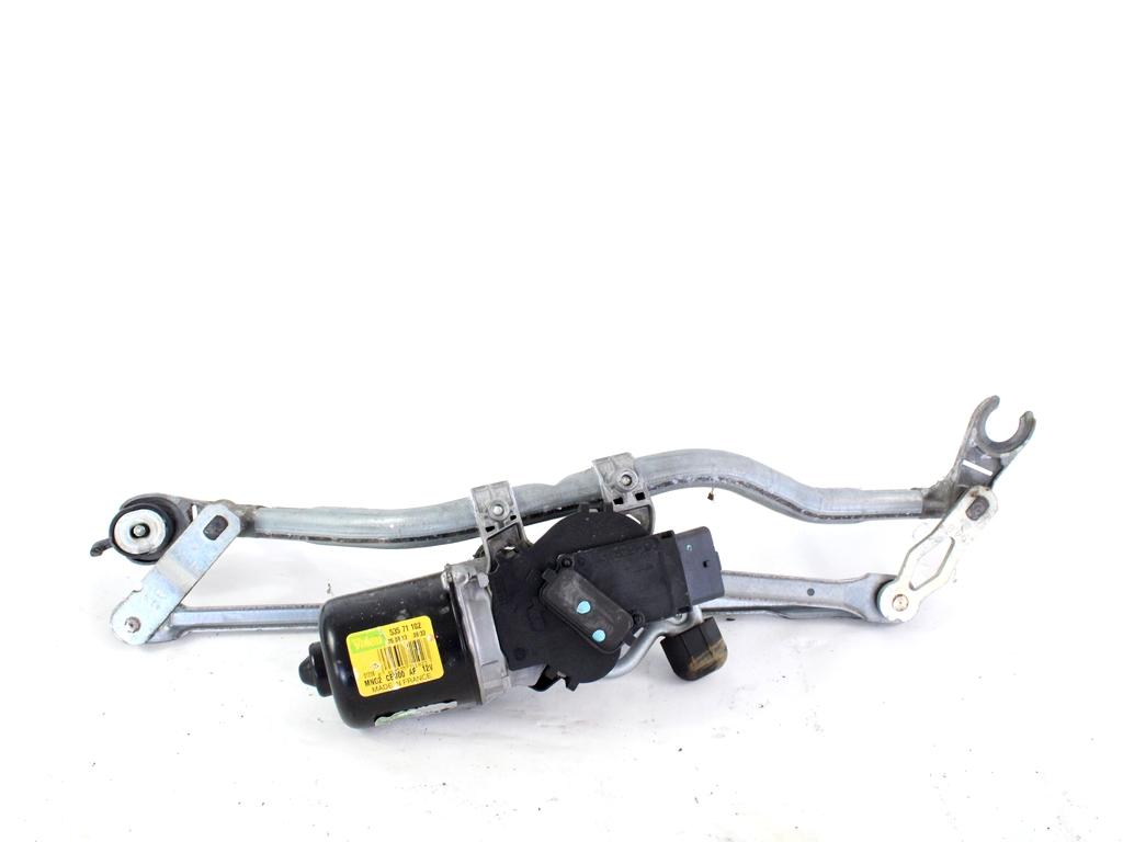 MOTORCEK PREDNJIH BRISALCEV OEM N. 9673169280 ORIGINAL REZERVNI DEL CITROEN C3 PICASSO MK1R (2012 - 2017) DIESEL LETNIK 2013