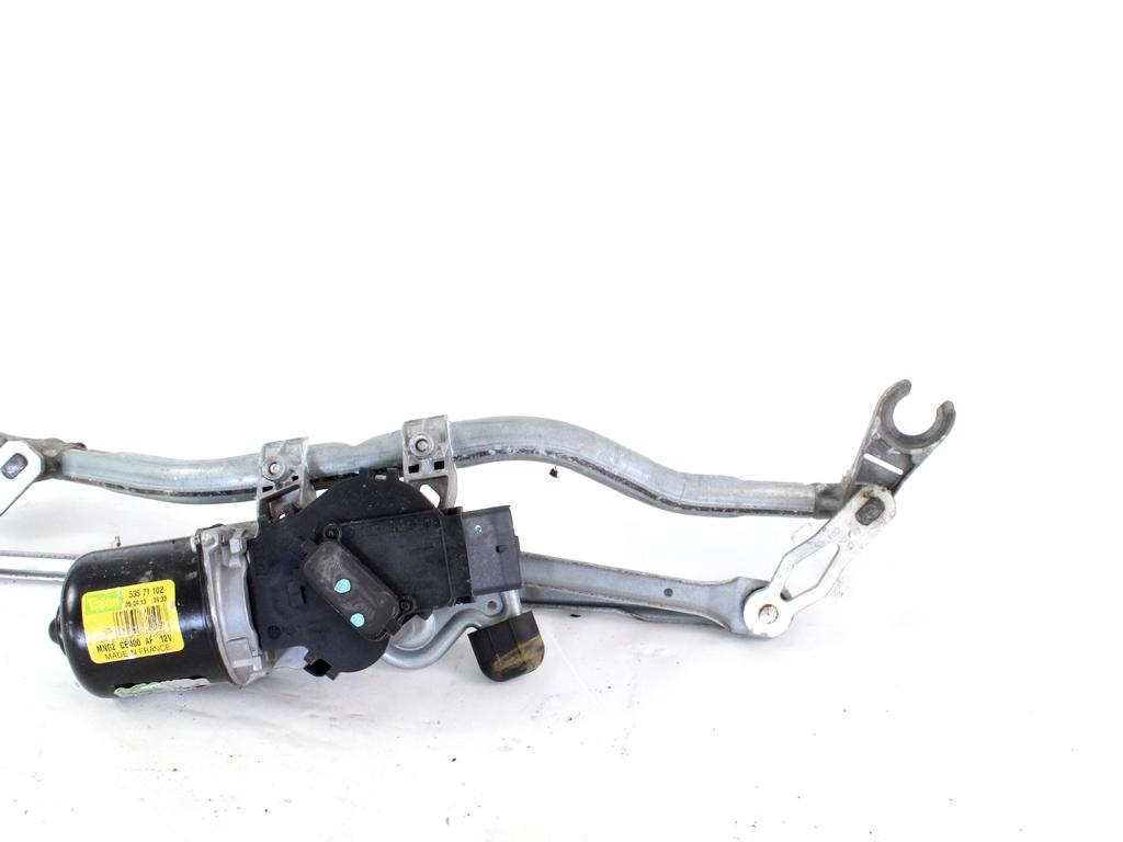 MOTORCEK PREDNJIH BRISALCEV OEM N. 9673169280 ORIGINAL REZERVNI DEL CITROEN C3 PICASSO MK1R (2012 - 2017) DIESEL LETNIK 2013