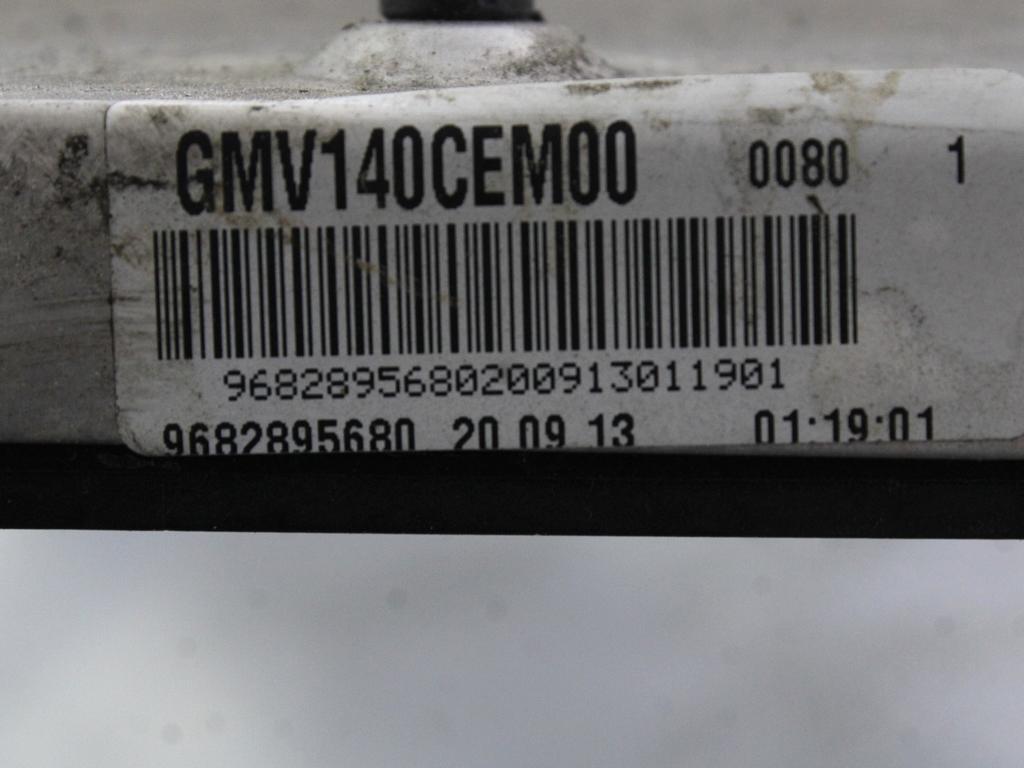 VENTILATOR HLADILNIKA OEM N. 9682895680 ORIGINAL REZERVNI DEL CITROEN C3 PICASSO MK1R (2012 - 2017) DIESEL LETNIK 2013