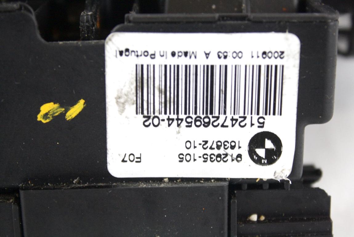 ZAKLEPANJE PRTLJA?NIH VRAT  OEM N. 51247269544 ORIGINAL REZERVNI DEL BMW SERIE 5 F10 F11 (2010 - 2017) DIESEL LETNIK 2011