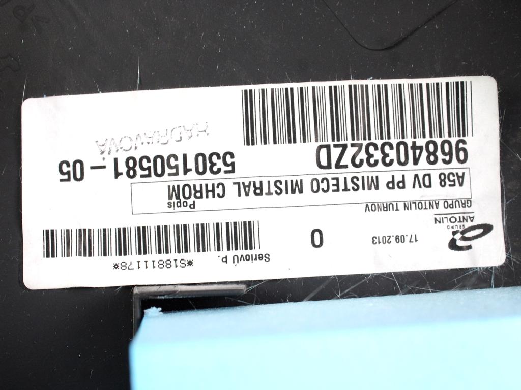 NOTRANJA OBLOGA SPREDNJIH VRAT OEM N. PNADTCTC3PICAMK1RMV5P ORIGINAL REZERVNI DEL CITROEN C3 PICASSO MK1R (2012 - 2017) DIESEL LETNIK 2013