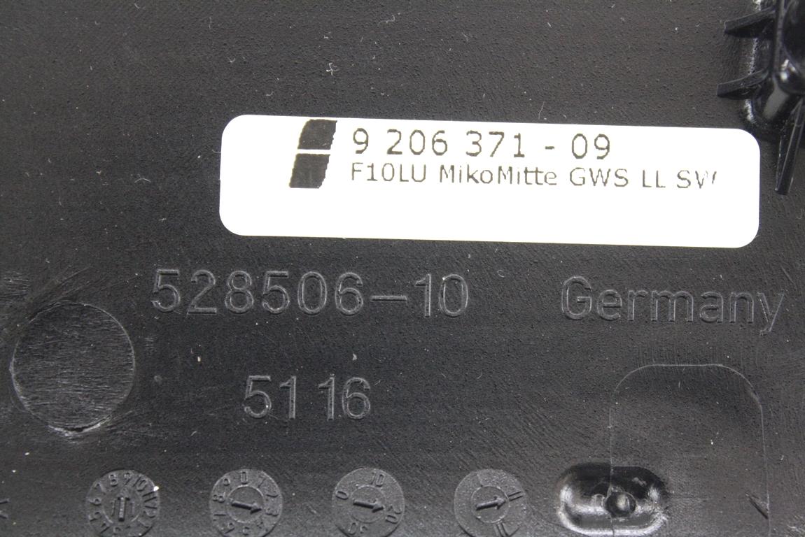 NOTRANJE OKRASNE LETVE  OEM N. 9206371 ORIGINAL REZERVNI DEL BMW SERIE 5 F10 F11 (2010 - 2017) DIESEL LETNIK 2011