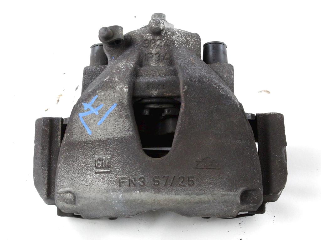 SPREDNJE DESNE ZAVORNE CELJUSTI  OEM N. 93176427 ORIGINAL REZERVNI DEL OPEL ZAFIRA B ONE FAMILY A05 M75 (2011 - 2014) BENZINA LETNIK 2014