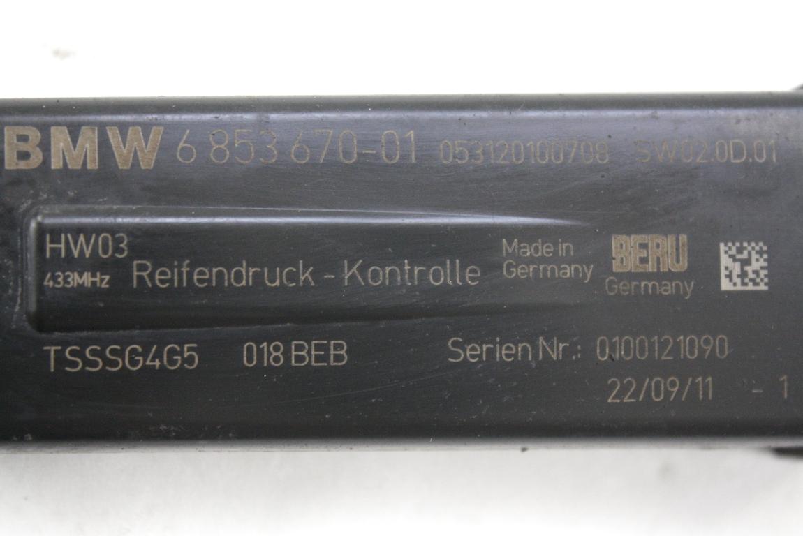 RAZNE KRMILNE ENOTE  OEM N. 6853670 ORIGINAL REZERVNI DEL BMW SERIE 5 F10 F11 (2010 - 2017) DIESEL LETNIK 2011