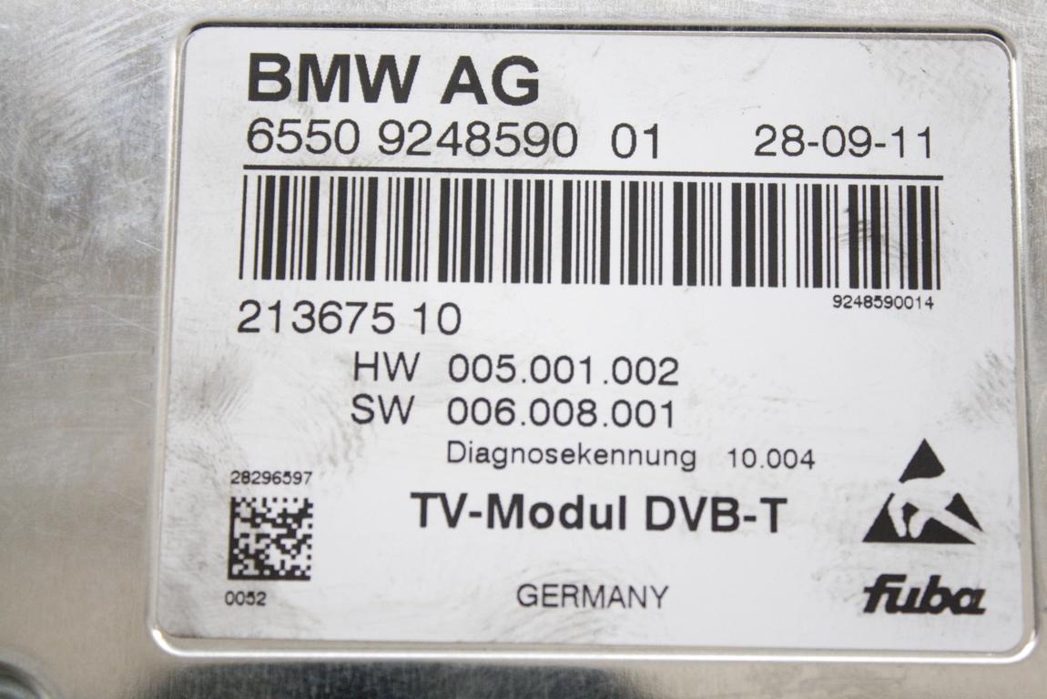 RAZNE KRMILNE ENOTE  OEM N. 65509248590 ORIGINAL REZERVNI DEL BMW SERIE 5 F10 F11 (2010 - 2017) DIESEL LETNIK 2011