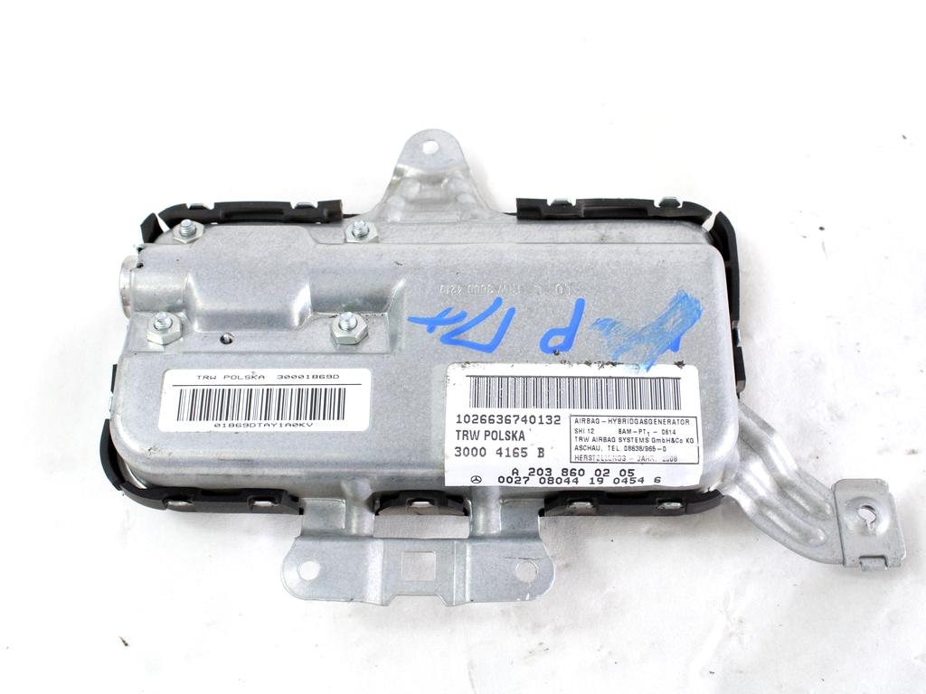 AIRBAG VRATA OEM N. A2038600205 ORIGINAL REZERVNI DEL MERCEDES CLASSE CLS C219 BER (2004 - 2010)DIESEL LETNIK 2008