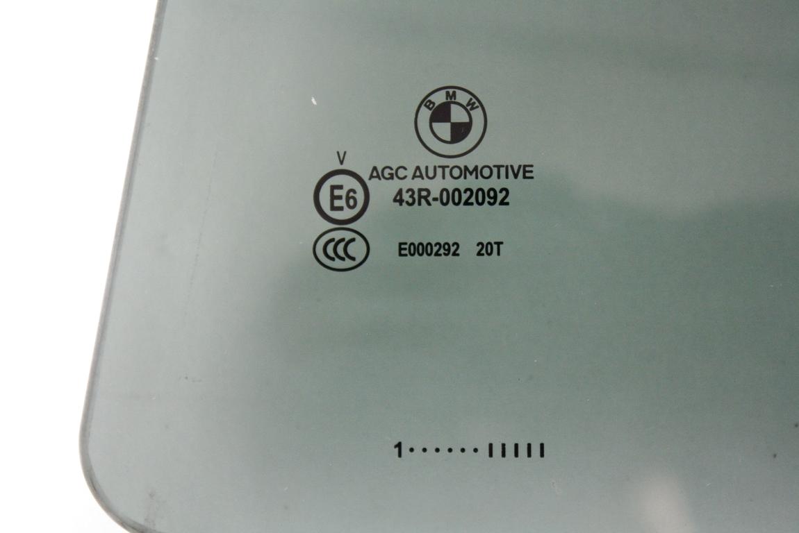 ZADNJA LEVA STEKLO OEM N. 51357182125 ORIGINAL REZERVNI DEL BMW SERIE 5 F10 F11 (2010 - 2017) DIESEL LETNIK 2011