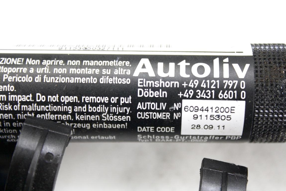 KIT AIRBAG KOMPLET OEM N. 11886 KIT AIRBAG COMPLETO ORIGINAL REZERVNI DEL BMW SERIE 5 F10 F11 (2010 - 2017) DIESEL LETNIK 2011