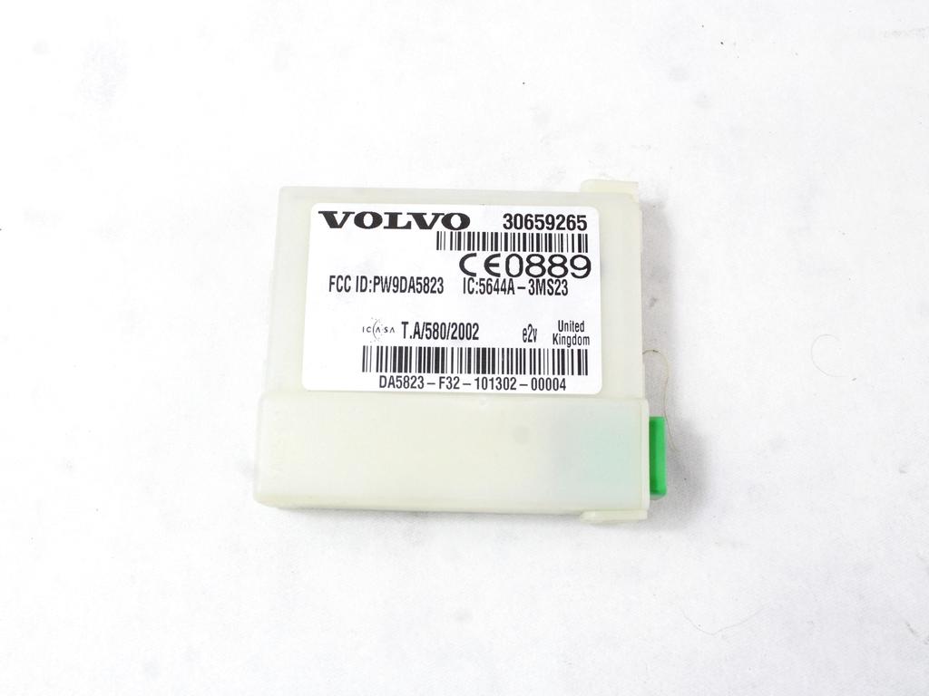 RACUNALNIK AVTOALARMA/BLOKADA MOTORJA OEM N. 30659265 ORIGINAL REZERVNI DEL VOLVO V50 545 R (2007 - 2012) DIESEL LETNIK 2010