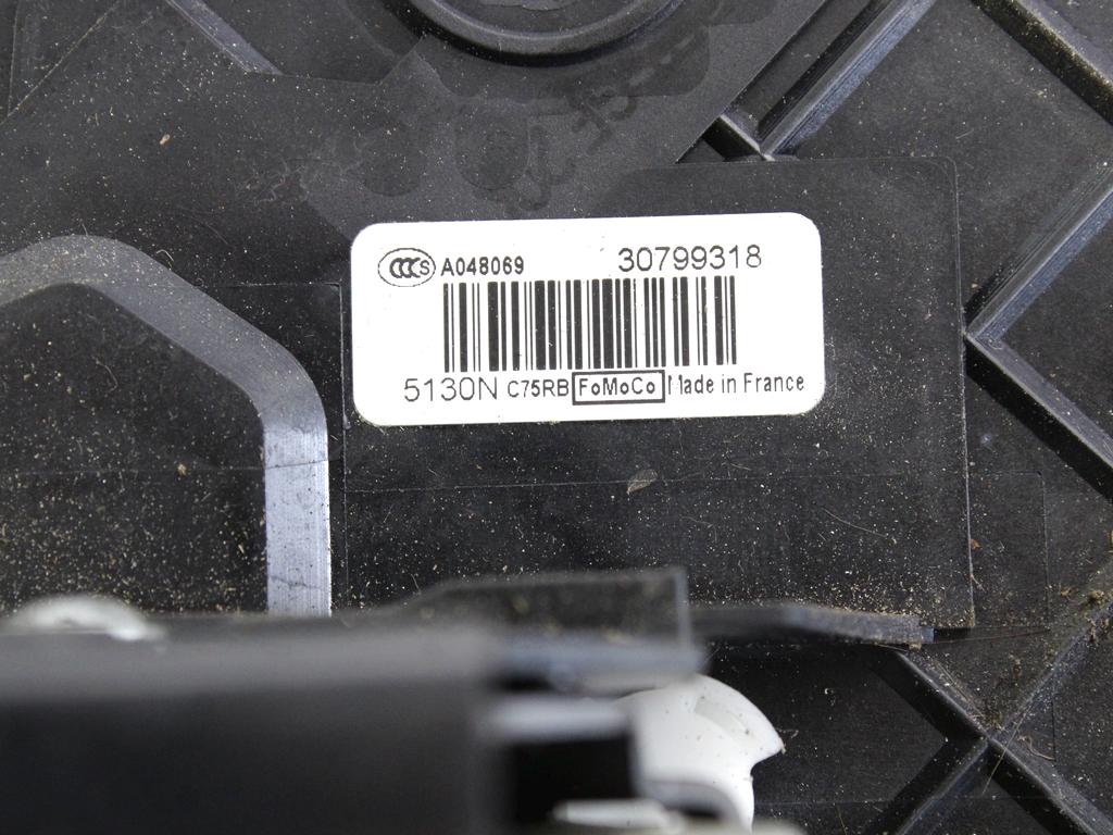 CENTRALNO ZAKLEPANJE ZADNJIH DESNIH VRAT OEM N. 30799318 ORIGINAL REZERVNI DEL VOLVO V50 545 R (2007 - 2012) DIESEL LETNIK 2010