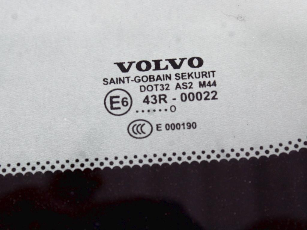 FIKSNO OKNO DESNO OEM N. 8650443 ORIGINAL REZERVNI DEL VOLVO V50 545 R (2007 - 2012) DIESEL LETNIK 2010