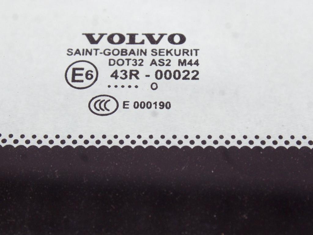 FIKSNO LEVO STEKLO OEM N. 8650442 ORIGINAL REZERVNI DEL VOLVO V50 545 R (2007 - 2012) DIESEL LETNIK 2010