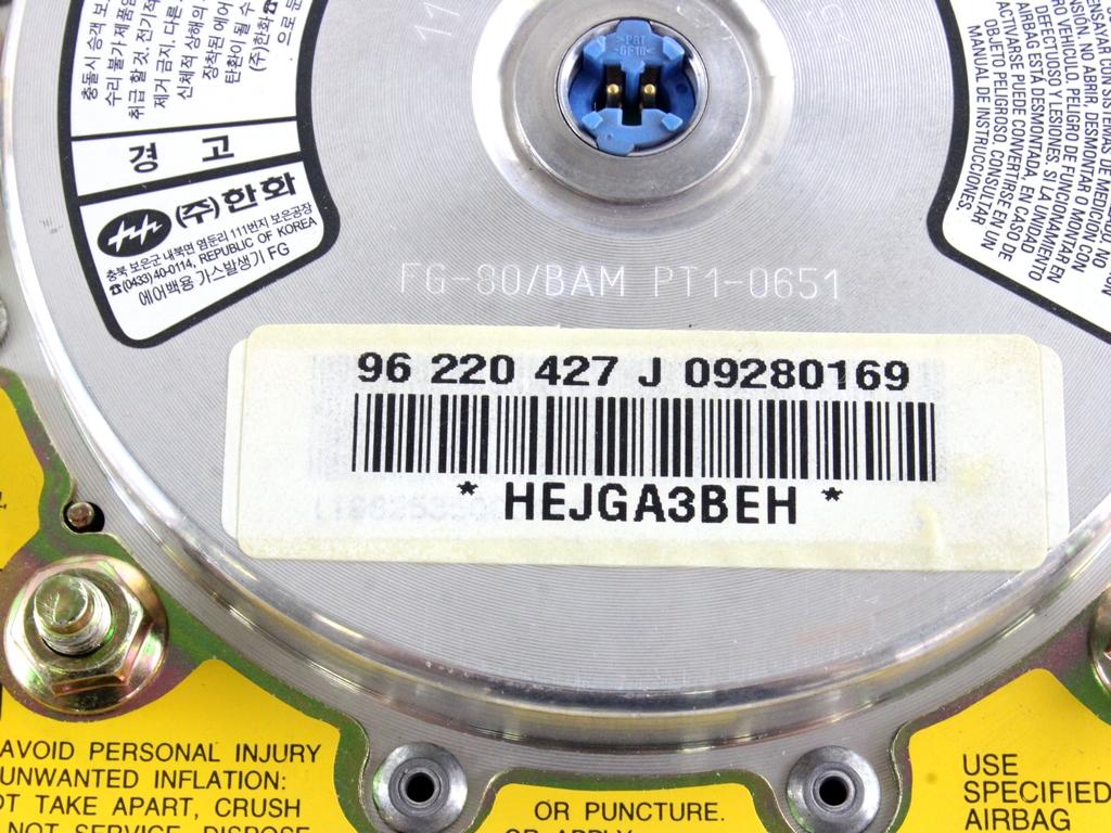 AIRBAG VOLAN OEM N. 96220427 ORIGINAL REZERVNI DEL DAEWOO LANOS T100 (1997 - 2002)BENZINA LETNIK 2001