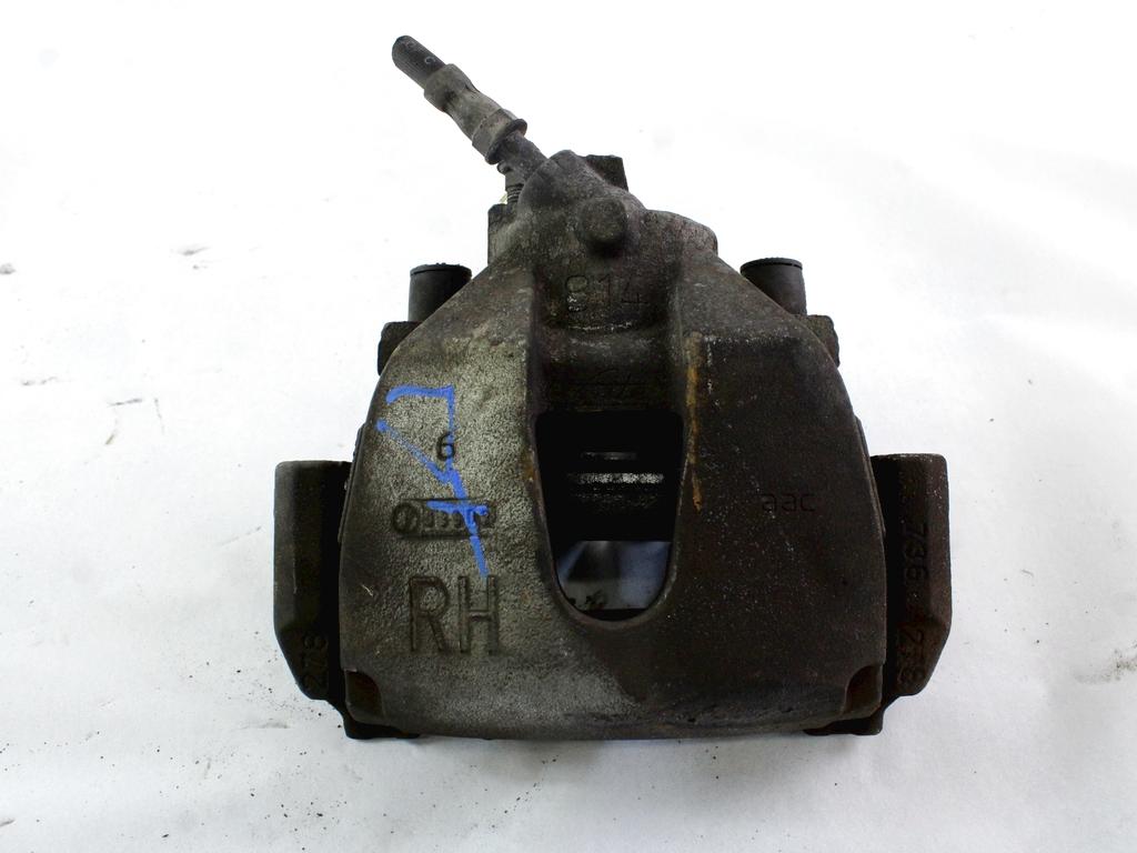 SPREDNJE DESNE ZAVORNE CELJUSTI  OEM N. 36000485 ORIGINAL REZERVNI DEL VOLVO V50 545 R (2007 - 2012) DIESEL LETNIK 2010