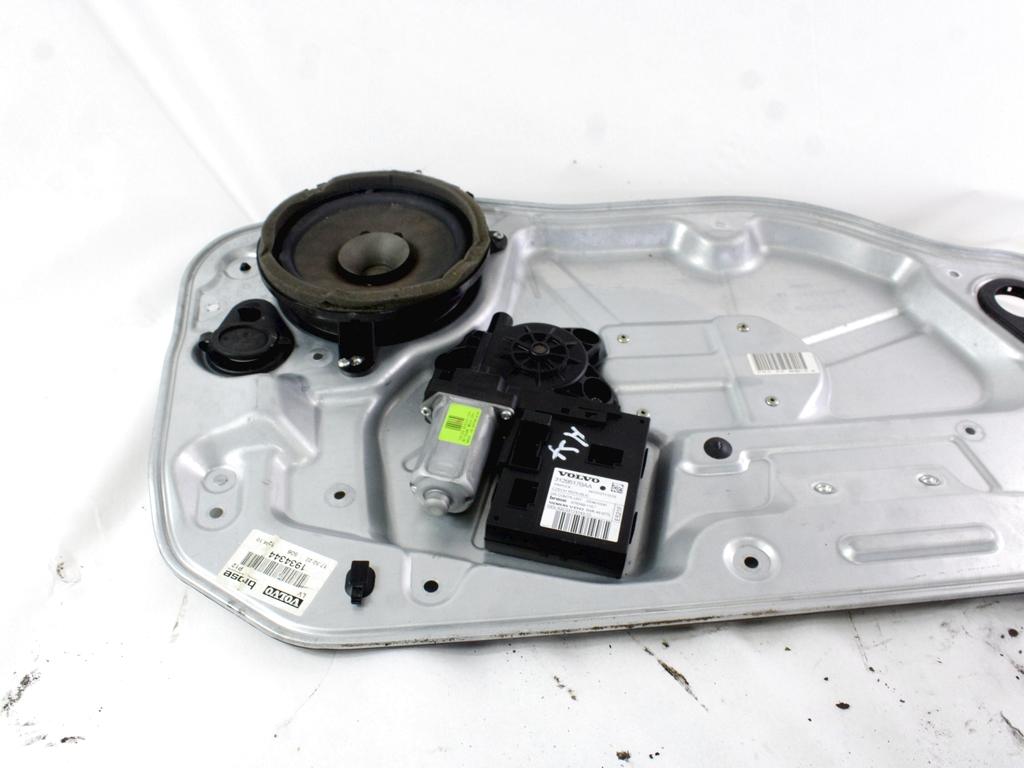 MEHANIZEM DVIGA SPREDNJIH STEKEL  OEM N. 128504 SISTEMA ALZACRISTALLO PORTA ANTERIORE ELETT ORIGINAL REZERVNI DEL VOLVO V50 545 R (2007 - 2012) DIESEL LETNIK 2010