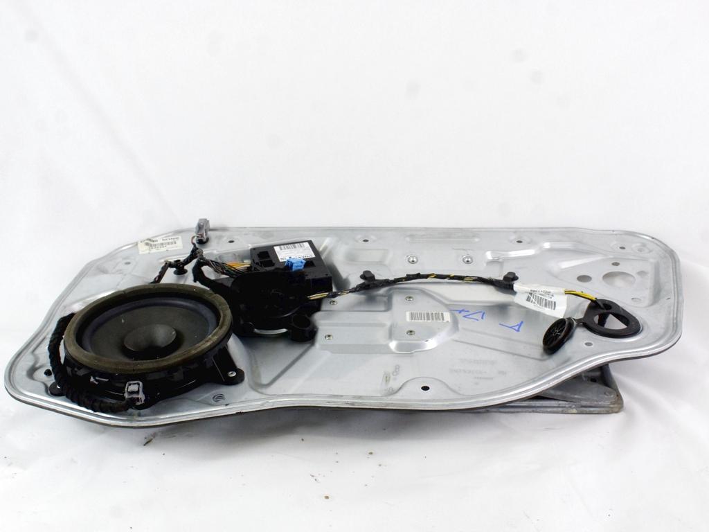 MEHANIZEM DVIGA SPREDNJIH STEKEL  OEM N. 128504 SISTEMA ALZACRISTALLO PORTA ANTERIORE ELETT ORIGINAL REZERVNI DEL VOLVO V50 545 R (2007 - 2012) DIESEL LETNIK 2010