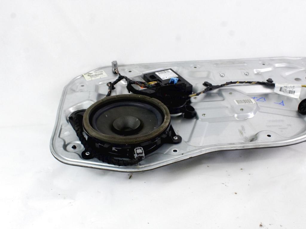 MEHANIZEM DVIGA SPREDNJIH STEKEL  OEM N. 128504 SISTEMA ALZACRISTALLO PORTA ANTERIORE ELETT ORIGINAL REZERVNI DEL VOLVO V50 545 R (2007 - 2012) DIESEL LETNIK 2010