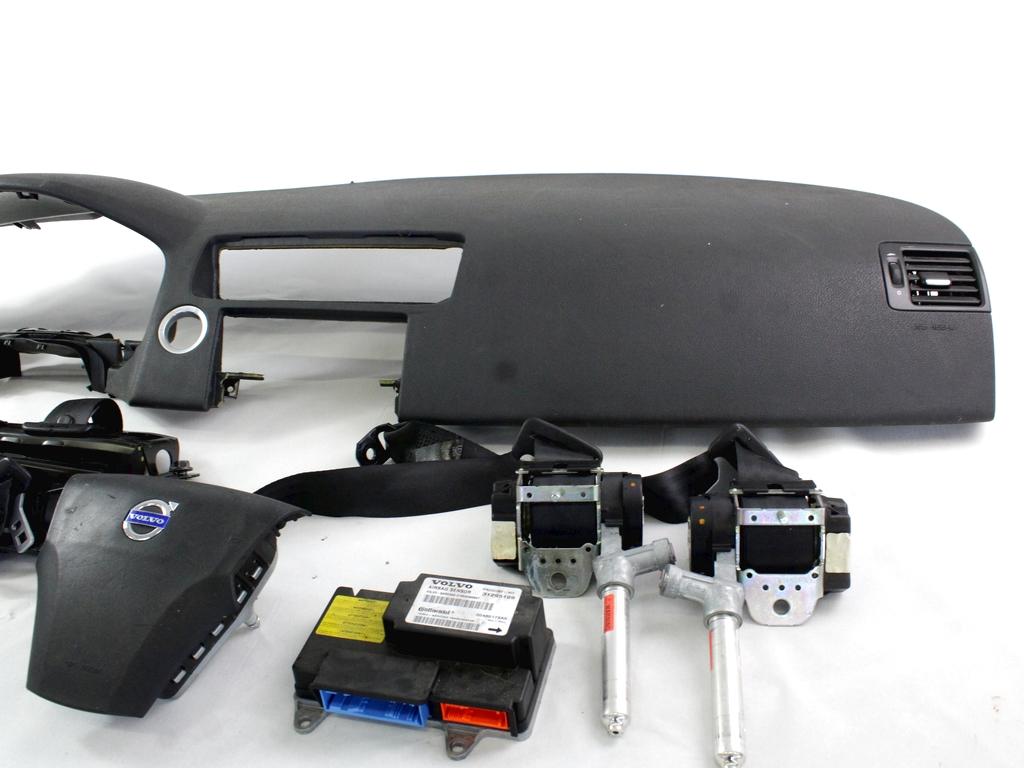 KIT AIRBAG KOMPLET OEM N. 128504 KIT AIRBAG COMPLETO ORIGINAL REZERVNI DEL VOLVO V50 545 R (2007 - 2012) DIESEL LETNIK 2010