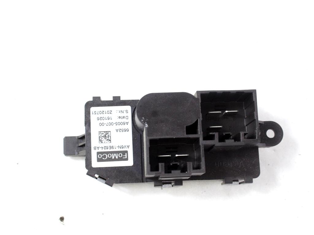 REGULATOR PREZRACEVANJA OEM N. AV6N-19E624-AB ORIGINAL REZERVNI DEL FORD FOCUS MK3 R 4P/5P/SW (2014 - 2018)BENZINA LETNIK 2017