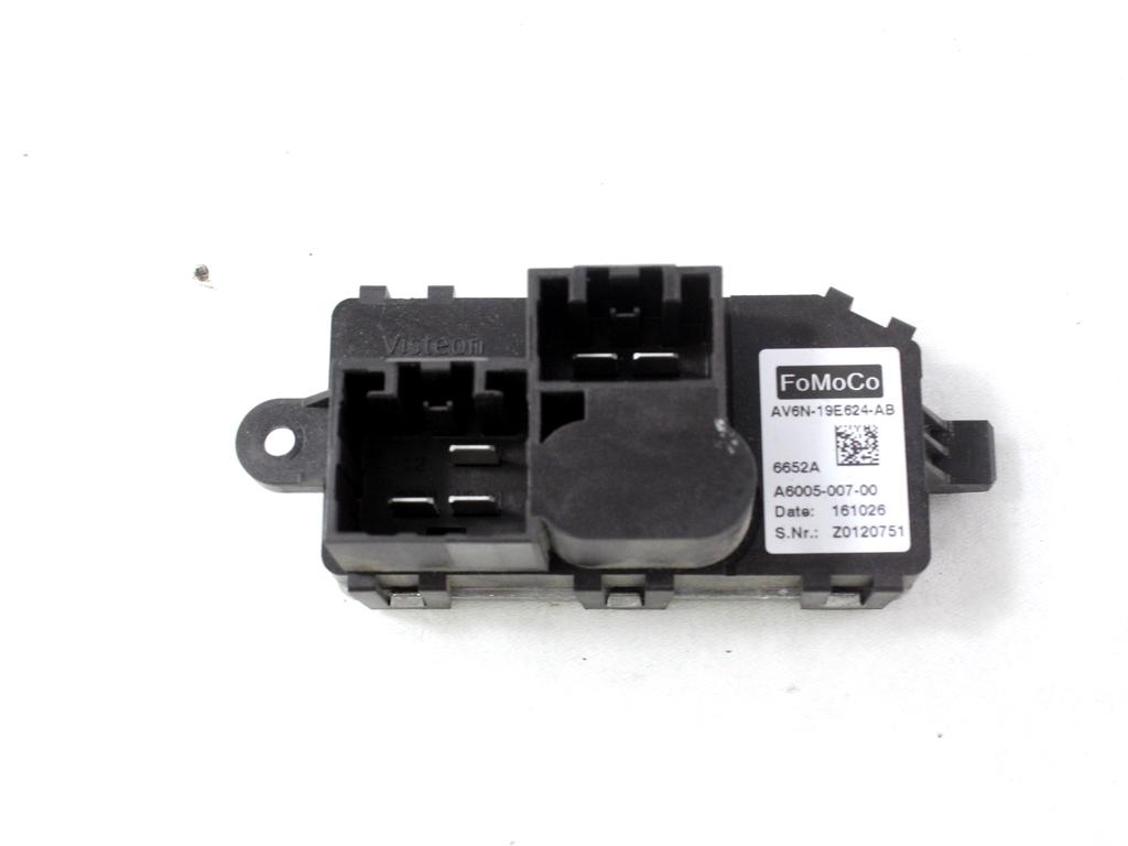 REGULATOR PREZRACEVANJA OEM N. AV6N-19E624-AB ORIGINAL REZERVNI DEL FORD FOCUS MK3 R 4P/5P/SW (2014 - 2018)BENZINA LETNIK 2017