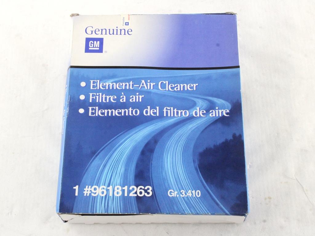 FILTAR ZRAKA OEM N. 96181263 ORIGINAL REZERVNI DEL DAEWOO NUBIRA J100 (1997 - 2003)BENZINA LETNIK 1997