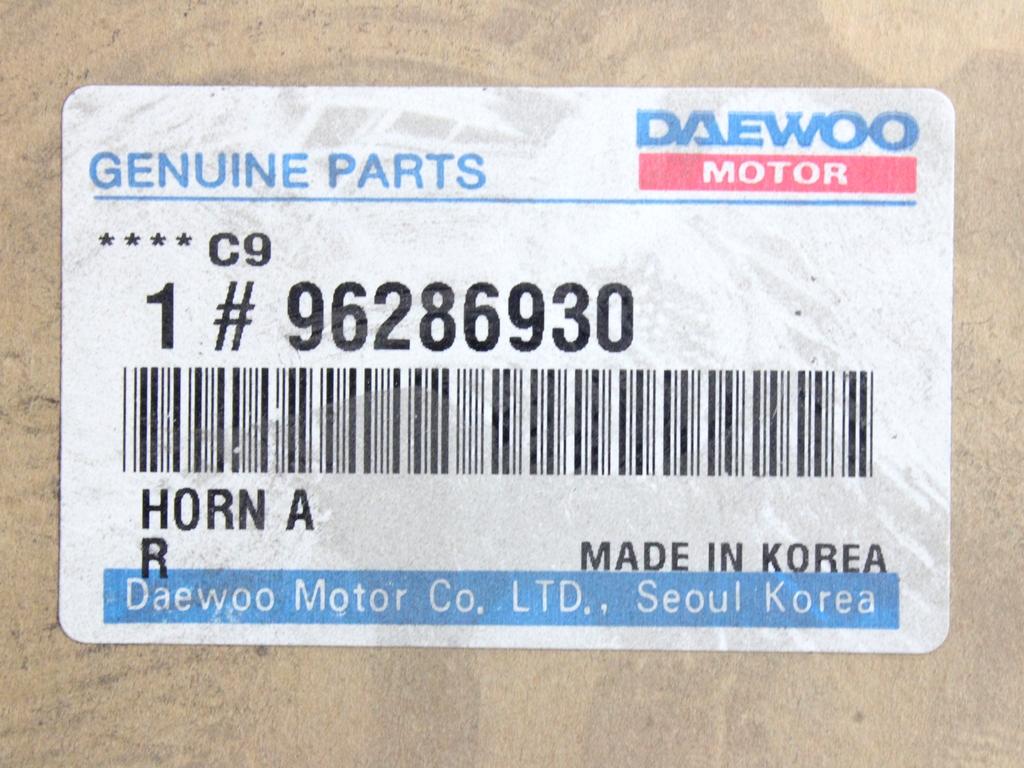 HUPA  OEM N. 96286930 ORIGINAL REZERVNI DEL DAEWOO NUBIRA J100 (1997 - 2003)BENZINA LETNIK 2002