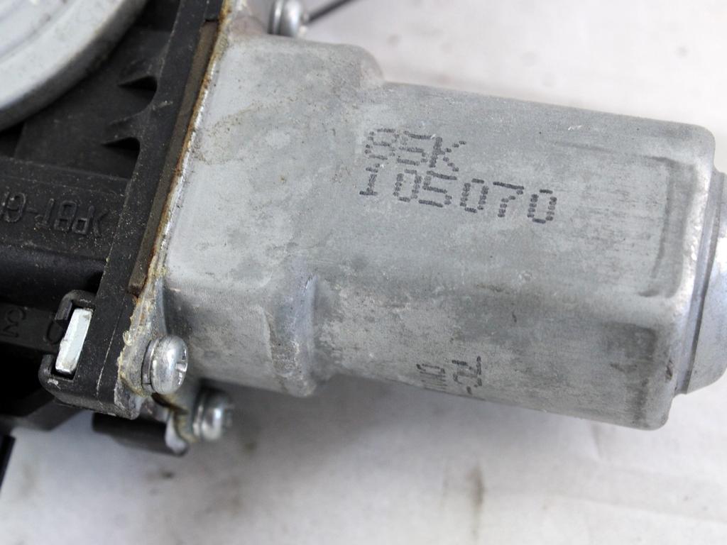 MEHANIZEM DVIGA SPREDNJIH STEKEL  OEM N. 34931 SISTEMA ALZACRISTALLO PORTA ANTERIORE ELETTR ORIGINAL REZERVNI DEL HONDA CRV RD MK3 (2006 -2012)DIESEL LETNIK 2012