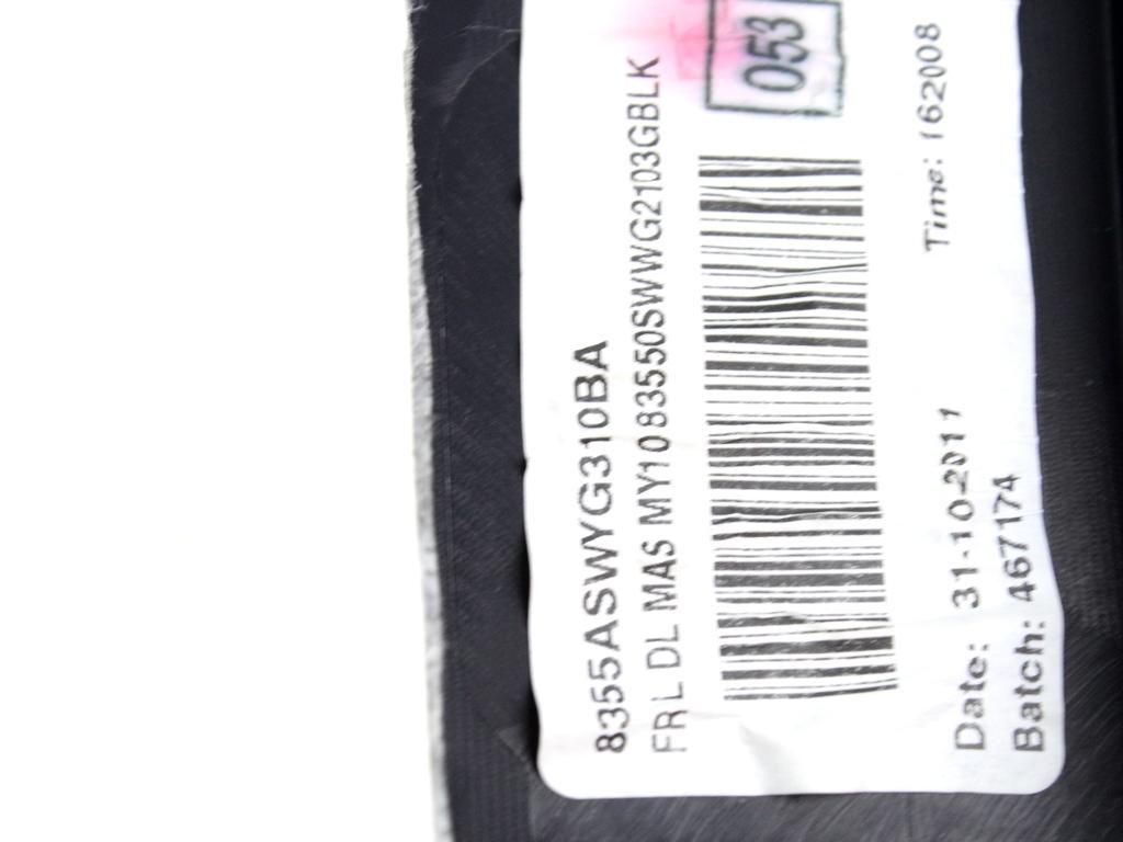 NOTRANJA OBLOGA SPREDNJIH VRAT OEM N. PNASPHDCRVRDMK3SV5P ORIGINAL REZERVNI DEL HONDA CRV RD MK3 (2006 -2012)DIESEL LETNIK 2012