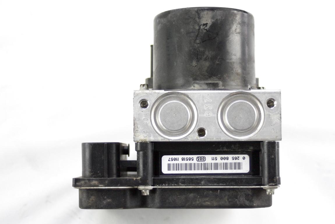 ABS AGREGAT S PUMPO OEM N. 6Q0907379AF ORIGINAL REZERVNI DEL VOLKSWAGEN POLO 9N R (2005 - 10/2009) DIESEL LETNIK 2006